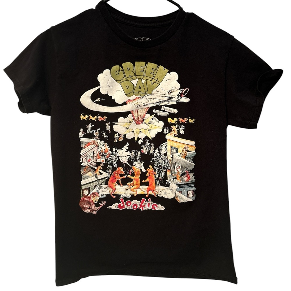 Green Day Dookie Graphic T-Shirt Size Small